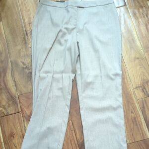 Jones New York Women's Light Beige Dress Pants